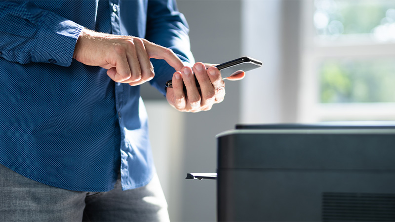 Stampare da smartphone